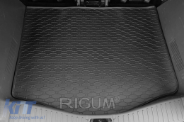 Rubber trunk mat suitable for Ford Focus C-Max 2004-2007-image-6243266
