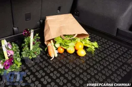Rubber trunk mat suitable for Hyundai i10 after 2019-image-6217501