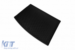 Rubber trunk mat suitable for Hyundai i20 2014-2019-image-6243350