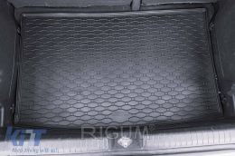 Rubber trunk mat suitable for Hyundai i20 2014-2019-image-6243355