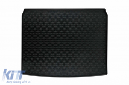 Rubber trunk mat suitable for Hyundai Kona, Kona HEV after 2023, black - ABTLPH6022613
