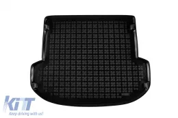 image-24-Rubber trunk mat suitable for Hyundai Santa Fe Hybrid with 5 seats after 2020