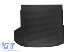 Rubber trunk mat suitable for Kia ProCeed after 2019, black - ABTL-PK6018176