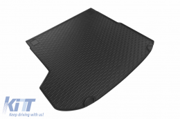 Rubber trunk mat suitable for Kia ProCeed after 2019, black-image-6225097
