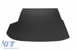 Rubber trunk mat suitable for Kia ProCeed after 2019, black-image-6225098