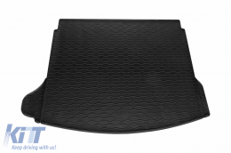 Rubber trunk mat suitable for Mazda 3 hatchback 2013-2018-image-6225178
