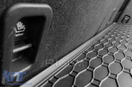 Rubber trunk mat suitable for Mazda CX-3 2015-2021, black-image-6243449