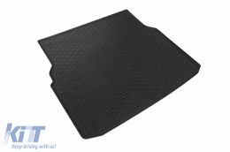 Rubber trunk mat suitable for Mercedes C class S205 wagon 2014-2020, black-image-6225287