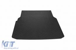 Rubber trunk mat suitable for Mercedes C class S205 wagon 2014-2020, black-image-6225288