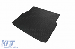 Rubber trunk mat suitable for Mercedes C class S205 wagon 2014-2020, black-image-6225289