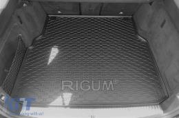 Rubber trunk mat suitable for Mercedes C class S205 wagon 2014-2020, black-image-6225292