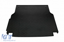Rubber trunk mat suitable for Mercedes C class S204 wagon after 2007-image-6225341