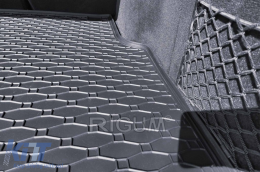Rubber trunk mat suitable for Mercedes C class S204 wagon after 2007-image-6225343