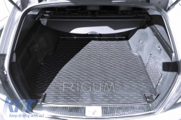 Rubber trunk mat suitable for Mercedes C class S204 wagon after 2007-image-6225344