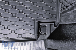 Rubber trunk mat suitable for Mercedes C class S204 wagon after 2007-image-6225345