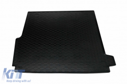 Rubber trunk mat suitable for Mercedes E class W213 wagon after 2016, black-image-6225299