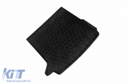Rubber trunk mat suitable for Mercedes EQC N293 after 2019, black-image-6225236