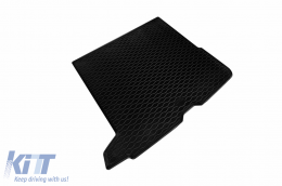 Rubber trunk mat suitable for Mercedes GLC SUV X253 2015-2019, black-image-6225256