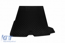 Rubber trunk mat suitable for Mercedes GLC SUV X253 2015-2019, black-image-6225257