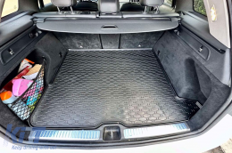Rubber trunk mat suitable for Mercedes GLC SUV X253 2015-2019, black-image-6225264