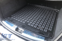 Rubber trunk mat suitable for Mercedes ML W164 2005-2011, black-image-6217707