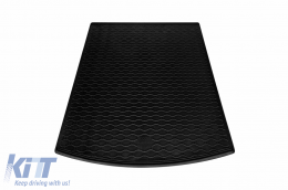 Rubber trunk mat suitable for Mitsubishi Eclipse Cross PHEV after 2021, black-image-6225362