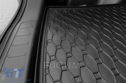 Rubber trunk mat suitable for Mitsubishi Eclipse Cross PHEV after 2021, black-image-6225365