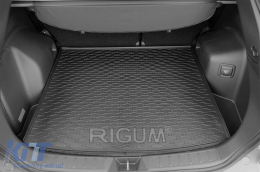 Rubber trunk mat suitable for Mitsubishi Eclipse Cross PHEV after 2021, black-image-6225367