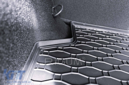 Rubber trunk mat suitable for Peugeot 408 after 2023-image-6225499