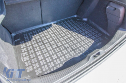 Rubber trunk mat suitable for Renault Megane hatchback 2008-2016-image-6218323