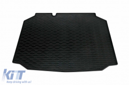 Rubber trunk mat suitable for Seat Leon hatchback 2012-2019-image-6243630