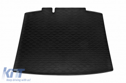 Rubber trunk mat suitable for Skoda Rapid Spaceback 2012-2019-image-6243720