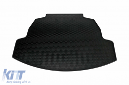 Rubber trunk mat suitable for Toyota Corolla sedan after 2019, black-image-6225740