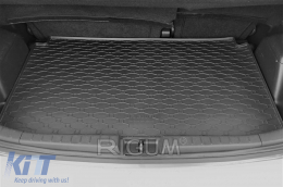 Rubber trunk mat suitable for Toyota Yaris 2005-2010-image-6243773