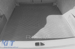 Rubber trunk mat suitable for Volkswagen Passat sedan 2005-2014-image-6225984