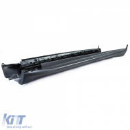 Running Boards Edición OE Protección Lateral Negra con ABE adecuada para BMW X5 F15 13-18-image-6193706