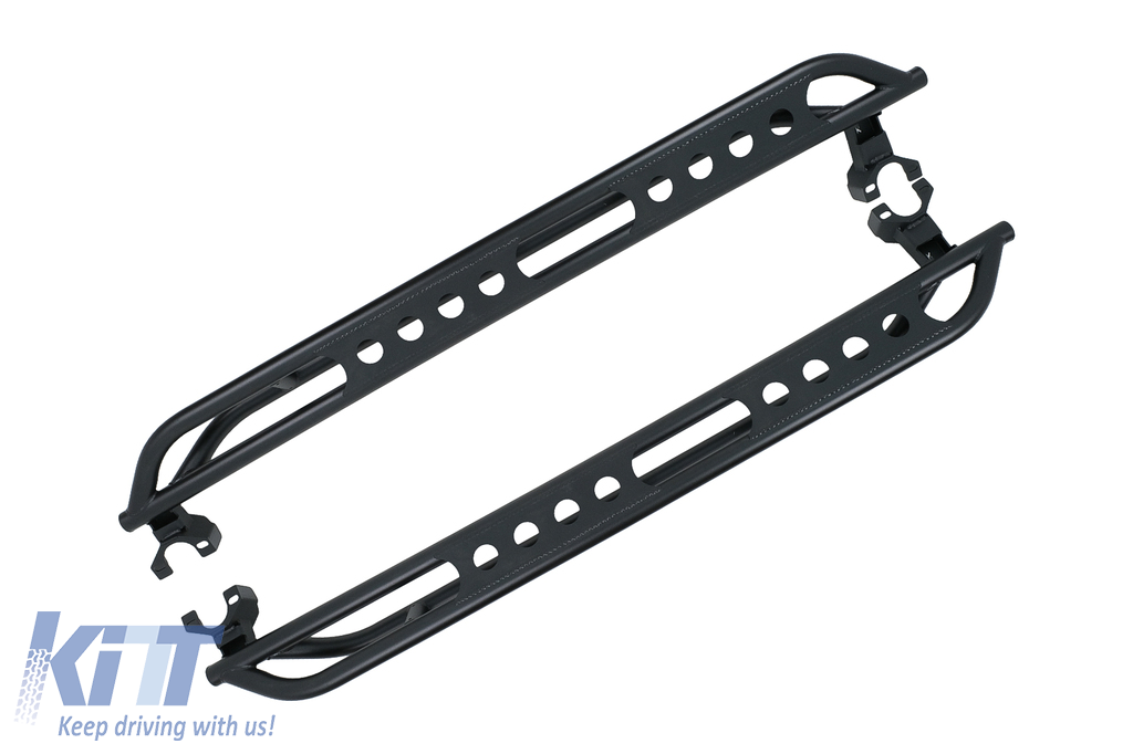 Running Boards Side Steps Nerf Bars suitable for Jeep Wrangler Rubicon