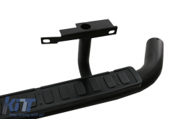 Running Boards Side Steps suitable for Land Rover Defender 110 (1990-2016) Black Edition-image-6067714
