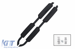Running Boards Side Steps suitable for Land Rover Defender L663 110 (2020-up) Black Edition - RBLRDL663