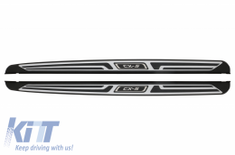 Running Boards Side Steps suitable for MAZDA CX-5 KF (2017-)-image-6034174