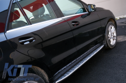 Running Boards Side Steps suitable for Mercedes ML (2011-2014) Mercedes GLE W166 (2015-2018)-image-6056571