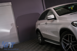Running Boards Side Steps suitable for Mercedes ML (2011-2014) Mercedes GLE W166 (2015-2018)-image-6086178