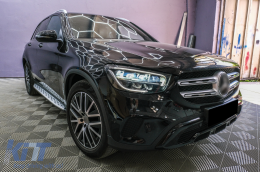Running Boards Side Steps suitable for Mercedes GLC-Class X253 (2015-2022) GLC Coupe C253 (2016-2022)-image-6094822