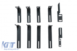 Running Boards Side Steps suitable for Mercedes V-Class W447 (2014-2023) Short Wheel Base (SWB)-image-6069582
