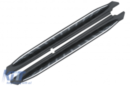 Running Boards Side Steps suitable for Mercedes GLE W167 (2019-up) with LED Courtesy Light-image-6074494