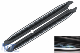image-19-Running Boards Side Steps suitable for Mercedes GLE W167 (2019-up) with LED Courtesy Light