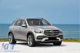 Running Boards Side Steps suitable for Mercedes GLE W167 (2019-up)-image-6074465