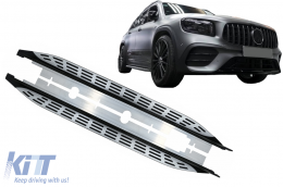 Running Boards Side Steps suitable for Mercedes GLB X247 SUV (2019-up)-image-6094088