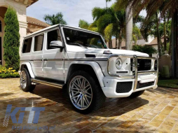 Running Boards Side Steps suitable for Mercedes G-Class W463 (1989-2018)-image-6092210