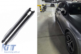 Running Boards Side Steps suitable for Mercedes GLC-Class X254 Coupe C254 (2022-up)-image-6126848